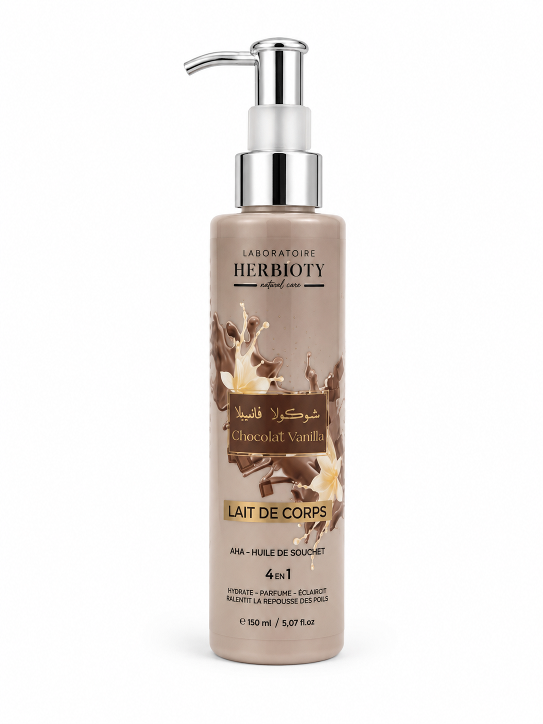 LAIT DE CORPS  CHOCOLAT VANILLE 150ml