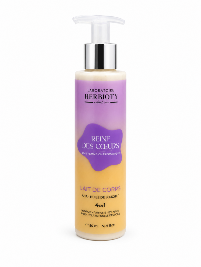 LAIT DE CORPS REINE DES COEURS 150ml