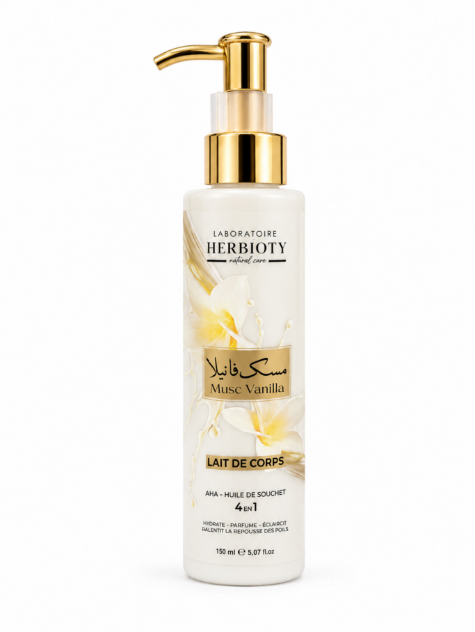 LAIT DE CORPS MUSC VANILLE 150 ml