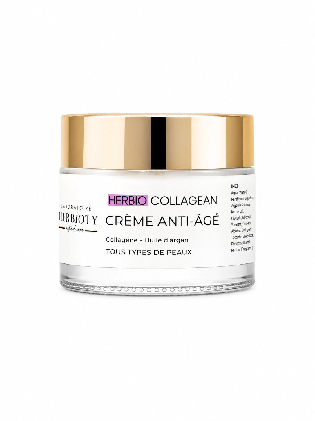 HERBIO COLLAGEAN CRÈME ANTI-ÂGE 50g