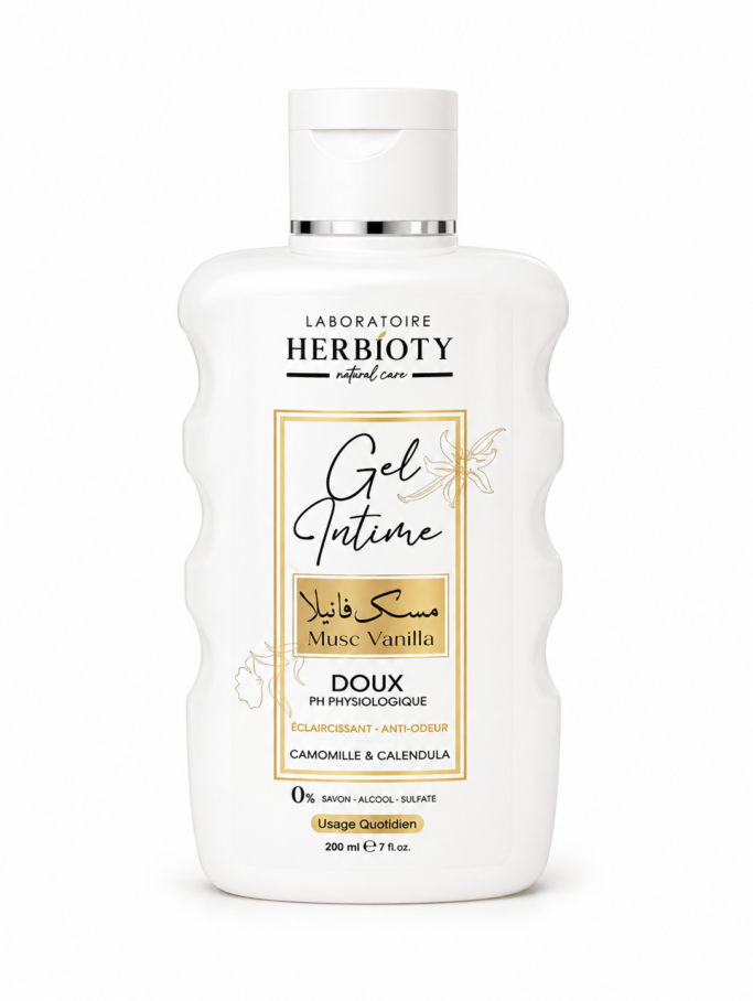 GEL INTIME MUSC VANILLE 200ml