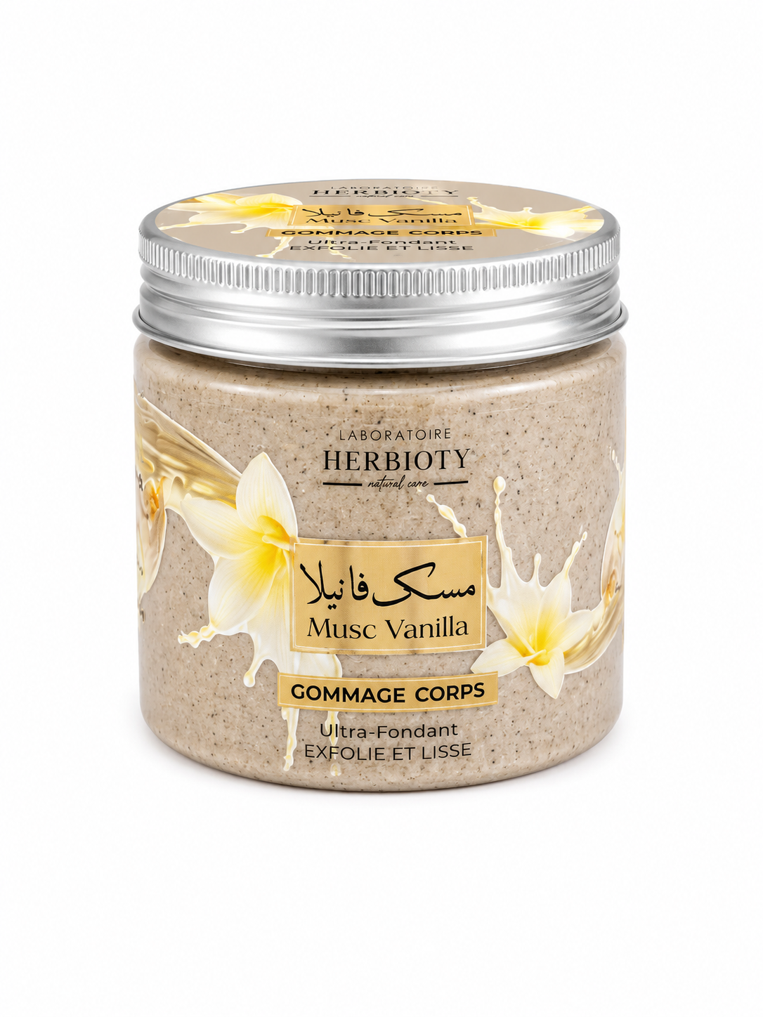 GOMMAGE CORPS MUSC VANILLE  160gr