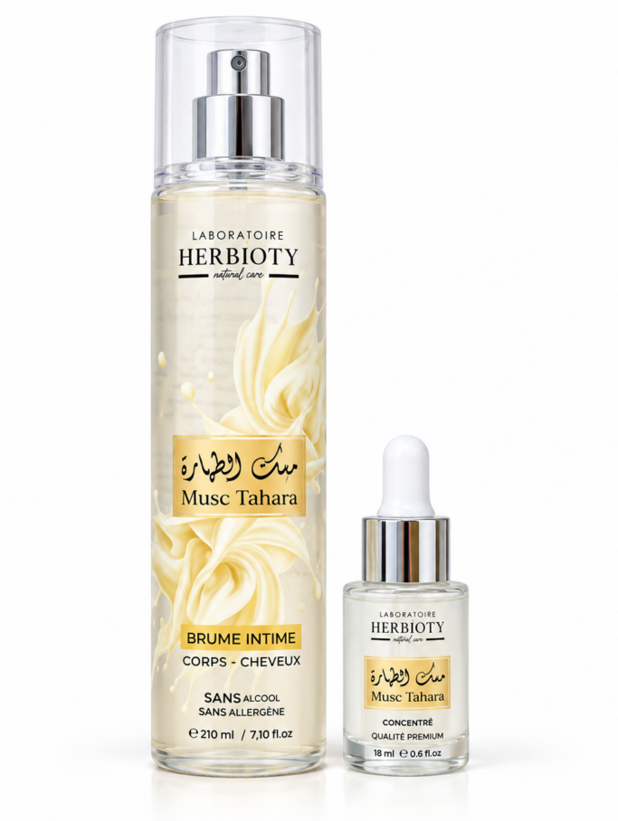 PACK MUSC TAHARA – BRUME INTIME & MUSC CONCENTRÉ